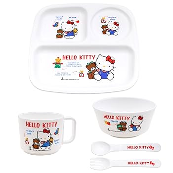 Amazon.co.jp: OSK ハローキティ 子供食器セット BG-130